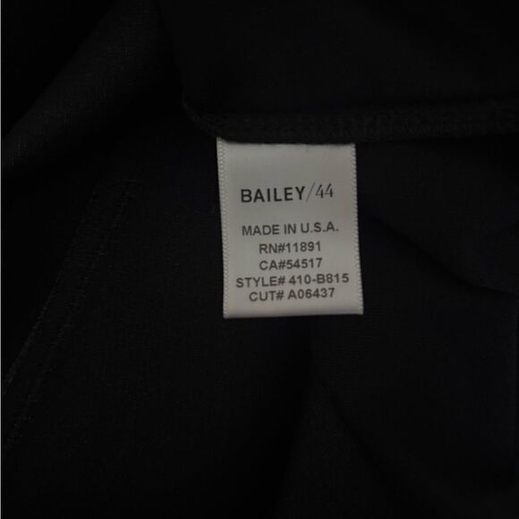 Bailey 44 Faux Leather Peplum Top - Picture 5 of 8